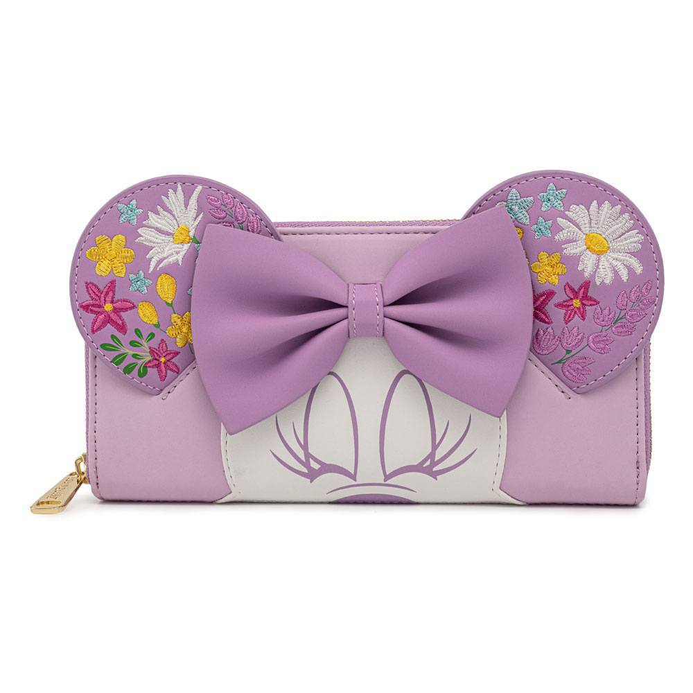 Disney by Loungefly Wallet Minnie Holding Flowers - Apparel & Accessories - Loungefly - Hobby Figures UK