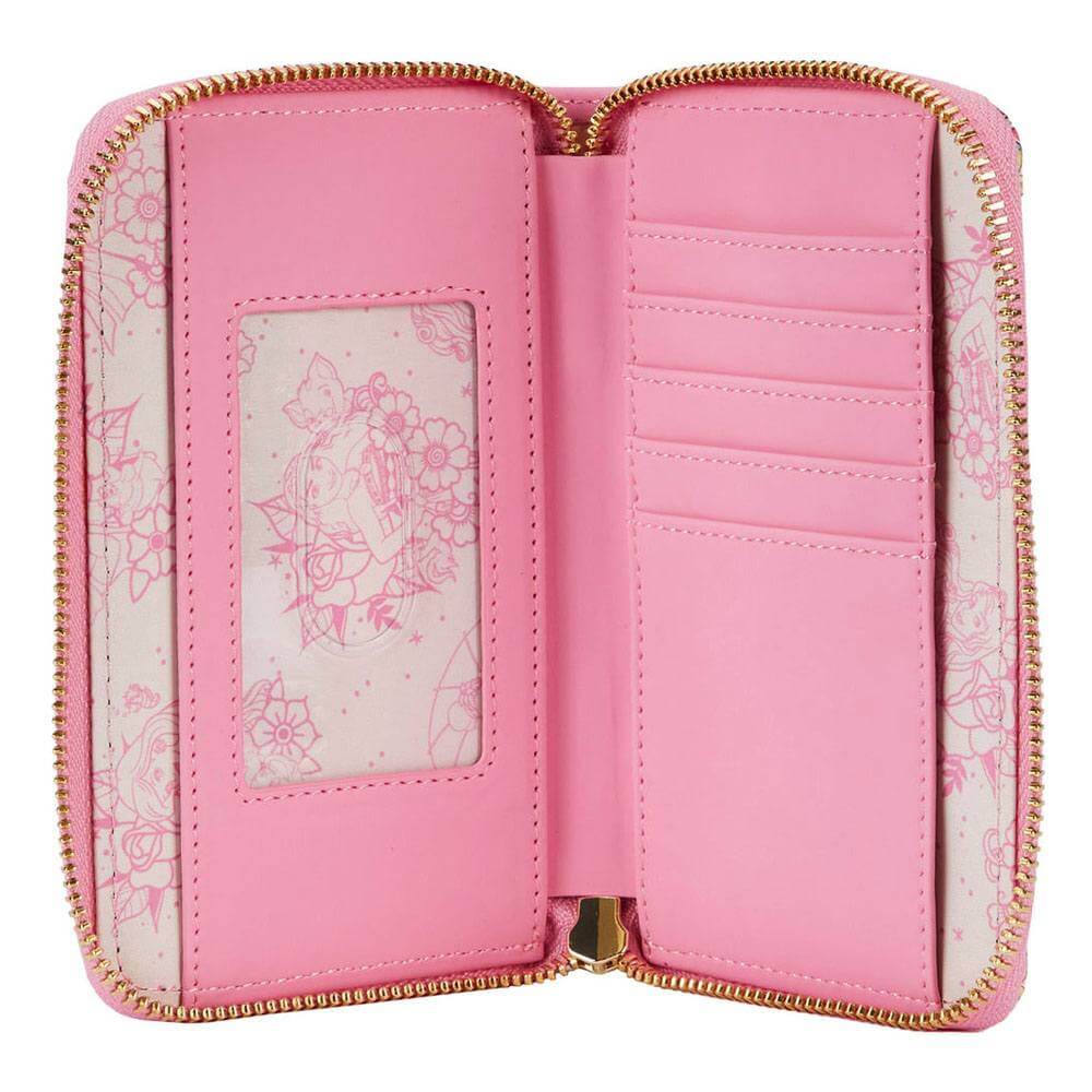 Disney by Loungefly Wallet Princess Tattoo All Over Print - Apparel & Accessories - Loungefly - Hobby Figures UK