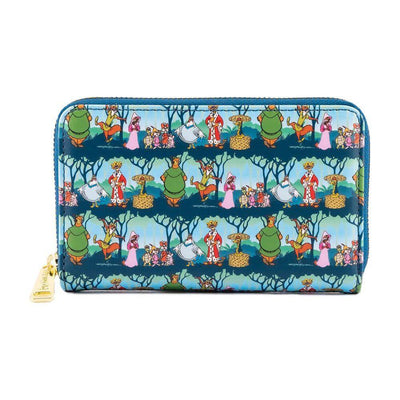 Disney by Loungefly Wallet Robin Hood Sherwood All Over Print - Apparel & Accessories - Loungefly - Hobby Figures UK