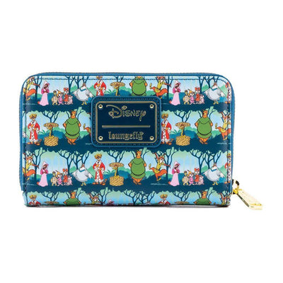 Disney by Loungefly Wallet Robin Hood Sherwood All Over Print - Apparel & Accessories - Loungefly - Hobby Figures UK