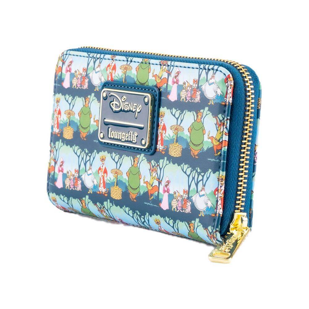 Disney by Loungefly Wallet Robin Hood Sherwood All Over Print - Apparel & Accessories - Loungefly - Hobby Figures UK