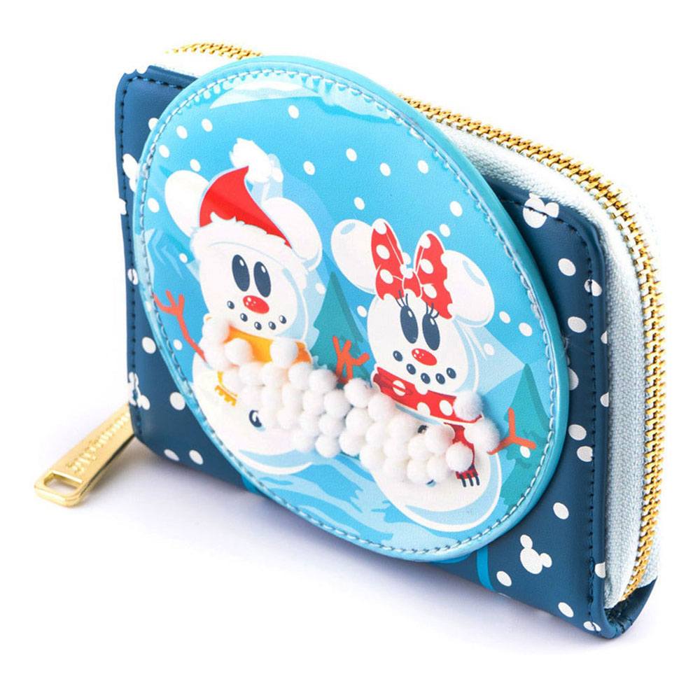 Disney by Loungefly Wallet Snowman Minnie & Mickey Snow Globe - Apparel & Accessories - Loungefly - Hobby Figures UK