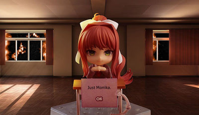 Doki Doki Literature Club! Nendoroid Action Figure Monika 10cm - Mini Figures - Good Smile Company - Hobby Figures UK