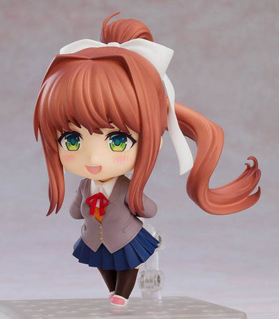 Doki Doki Literature Club! Nendoroid Action Figure Monika 10cm - Mini Figures - Good Smile Company - Hobby Figures UK
