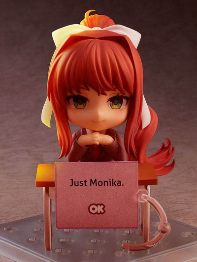 Doki Doki Literature Club! Nendoroid Action Figure Monika 10cm - Mini Figures - Good Smile Company - Hobby Figures UK
