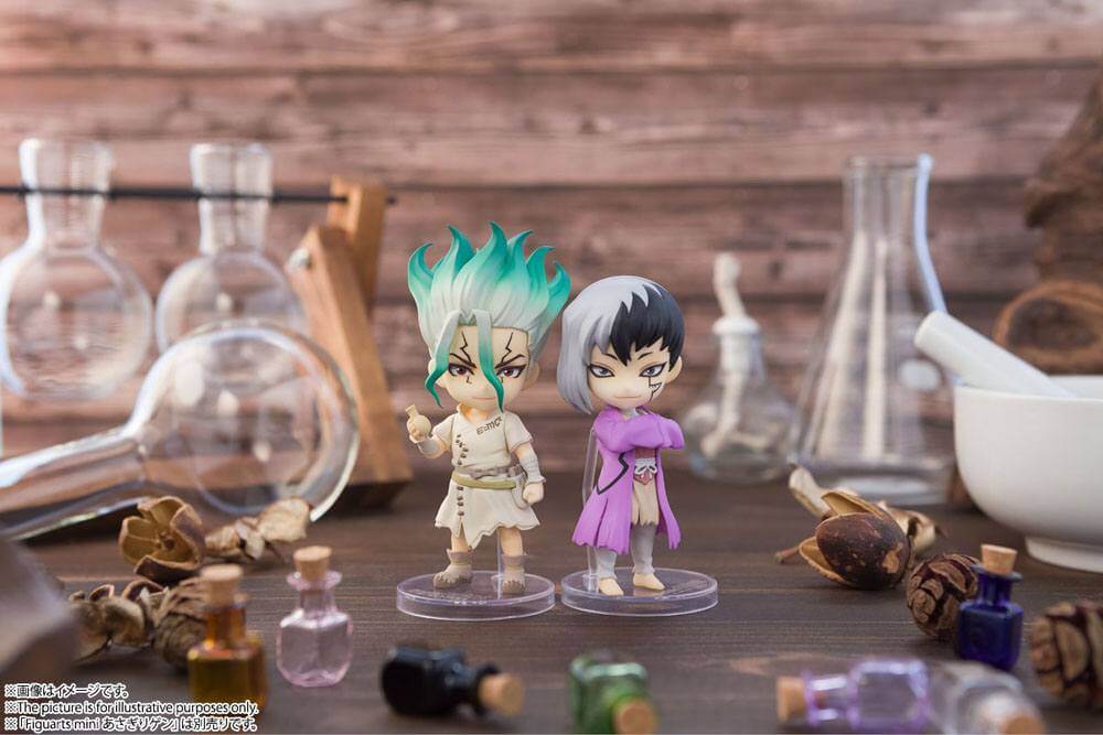 Dr. Stone Figuarts mini Action Figure Ishigami Senku 10cm - Mini Figures - Bandai Tamashii Nations - Hobby Figures UK