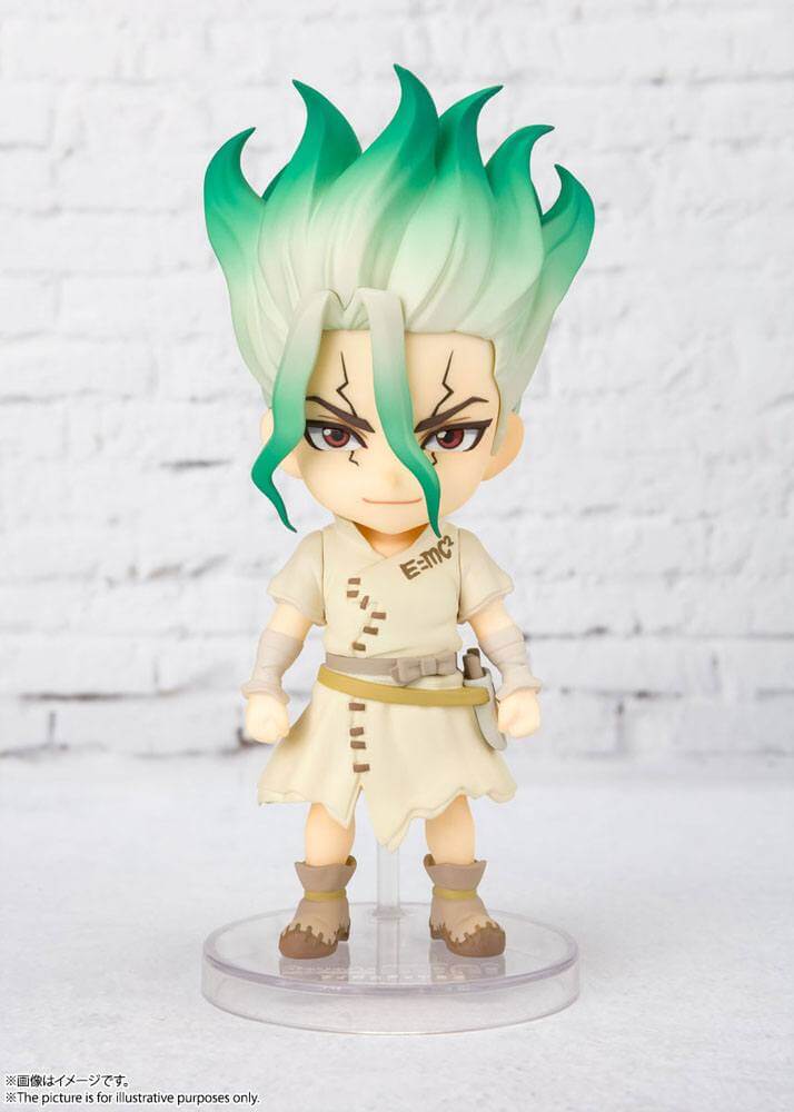 Dr. Stone Figuarts mini Action Figure Ishigami Senku 10cm - Mini Figures - Bandai Tamashii Nations - Hobby Figures UK