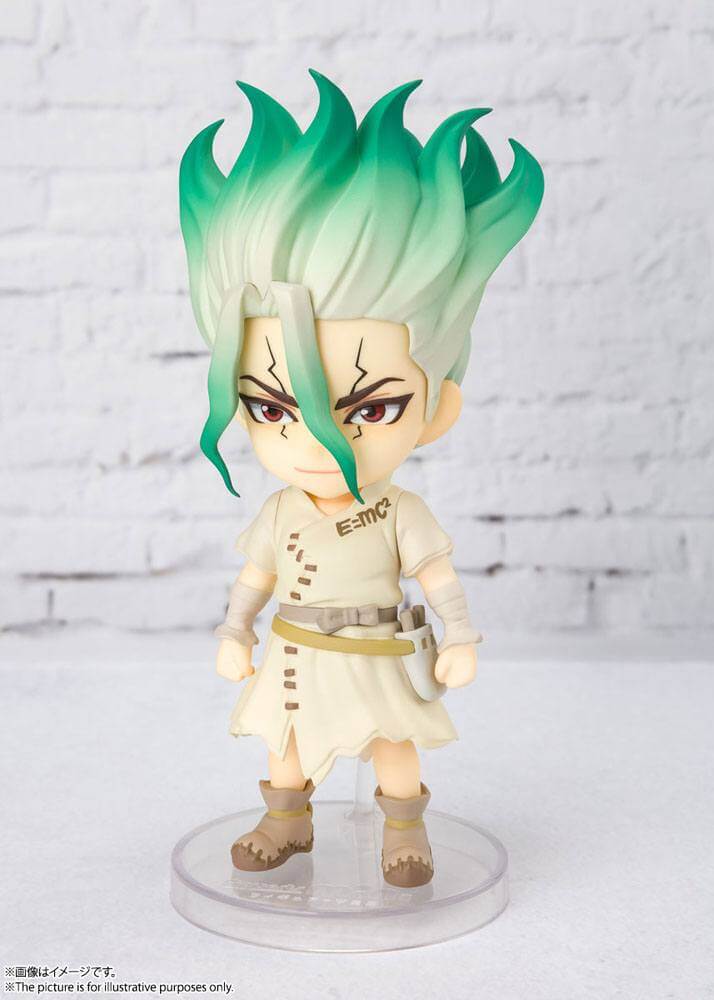 Dr. Stone Figuarts mini Action Figure Ishigami Senku 10cm - Mini Figures - Bandai Tamashii Nations - Hobby Figures UK