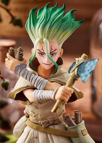 Dr. Stone Pop Up Parade PVC Statue Senku Ishigami (re-run) 17cm - Scale Statue - Good Smile Company - Hobby Figures UK