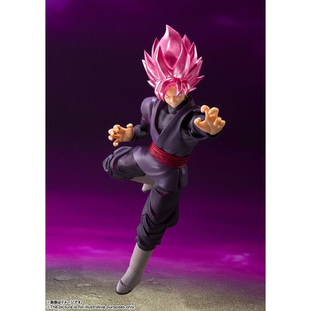 Dragon Ball Super S.H. Figuarts Action Figure Goku Black - Super Saiyan Rose 14cm - Action Figures - Bandai Tamashii Nations - Hobby Figures UK