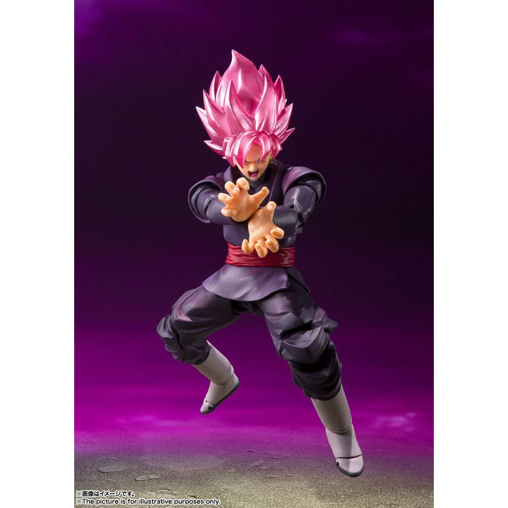 Dragon Ball Super S.H. Figuarts Action Figure Goku Black - Super Saiyan Rose 14cm - Action Figures - Bandai Tamashii Nations - Hobby Figures UK