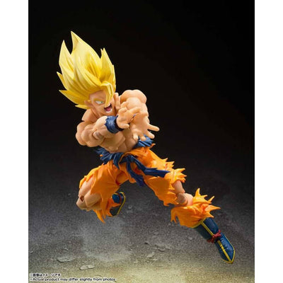 Dragon Ball Z S.H. Figuarts Action Figure Super Saiyan Goku Legendary Super Saiyan 14cm - Action Figures - Bandai Tamashii Nations - Hobby Figures UK
