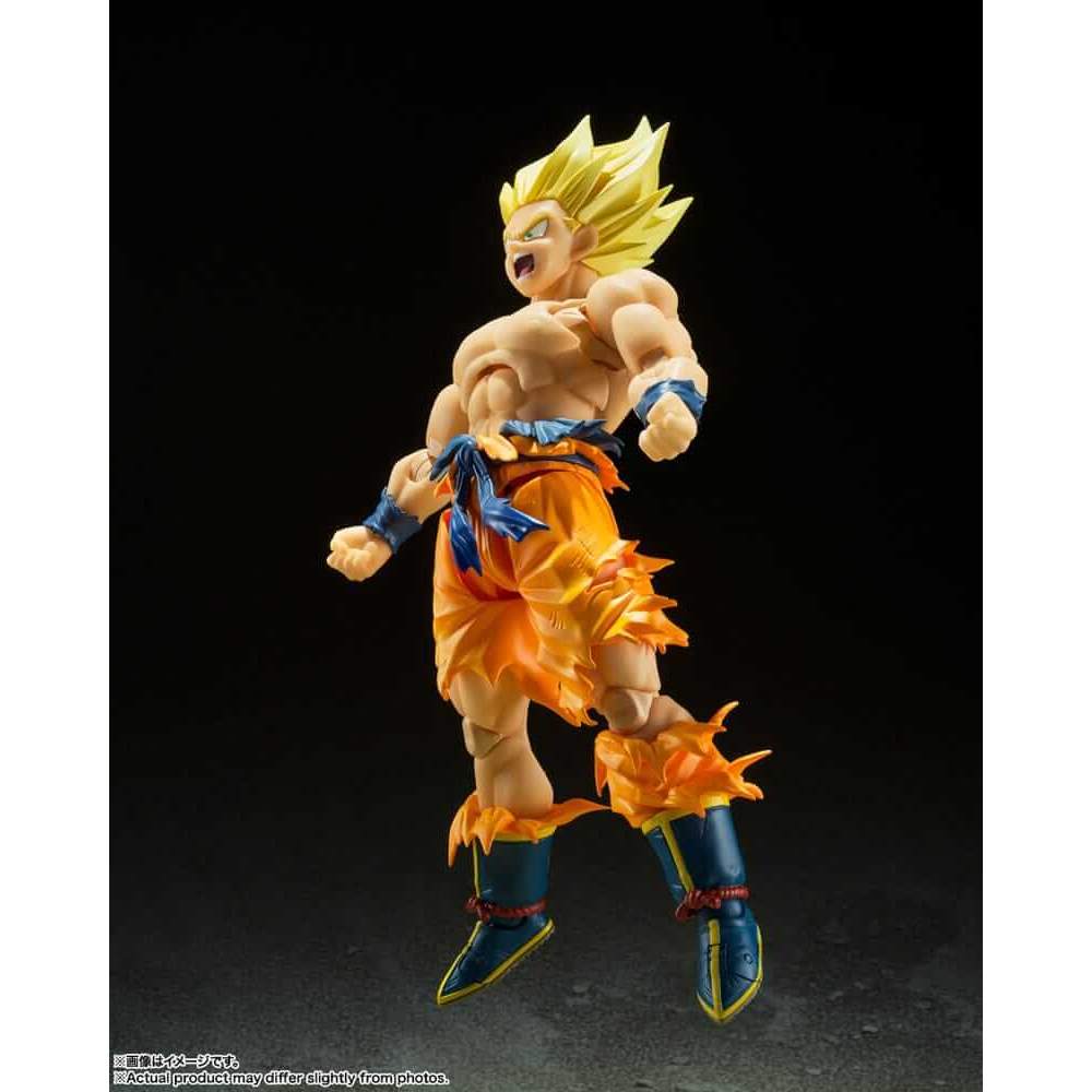 Dragon Ball Z S.H. Figuarts Action Figure Super Saiyan Goku Legendary Super Saiyan 14cm - Action Figures - Bandai Tamashii Nations - Hobby Figures UK