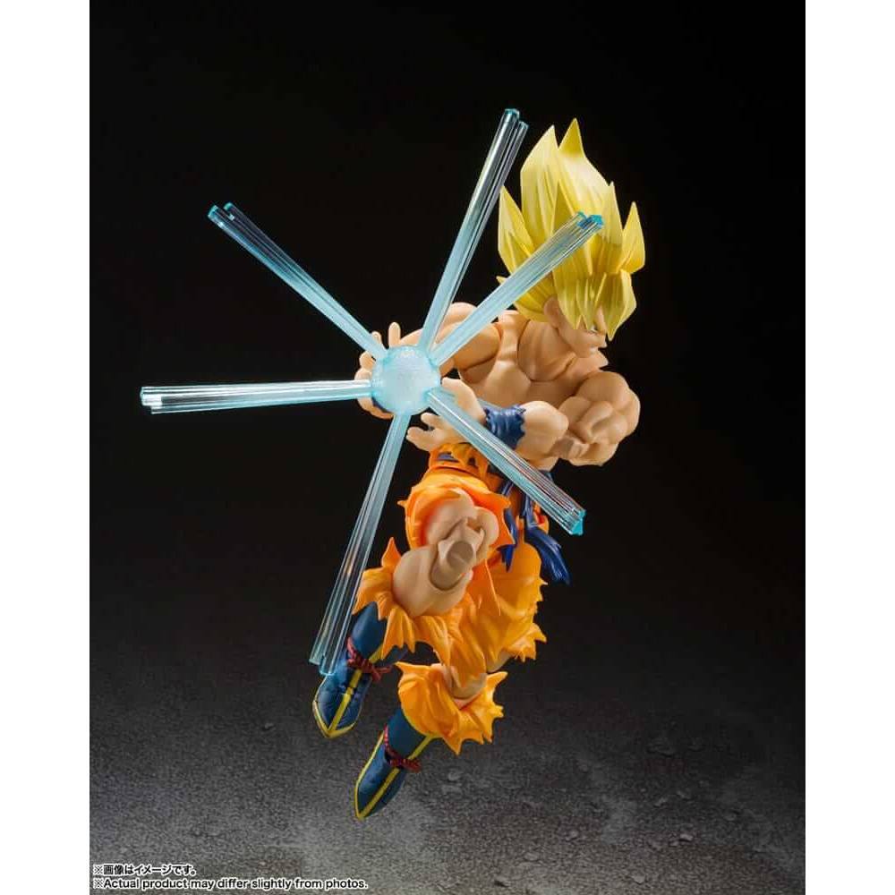 Dragon Ball Z S.H. Figuarts Action Figure Super Saiyan Goku Legendary Super Saiyan 14cm - Action Figures - Bandai Tamashii Nations - Hobby Figures UK