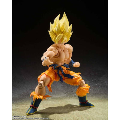 Dragon Ball Z S.H. Figuarts Action Figure Super Saiyan Goku Legendary Super Saiyan 14cm - Action Figures - Bandai Tamashii Nations - Hobby Figures UK