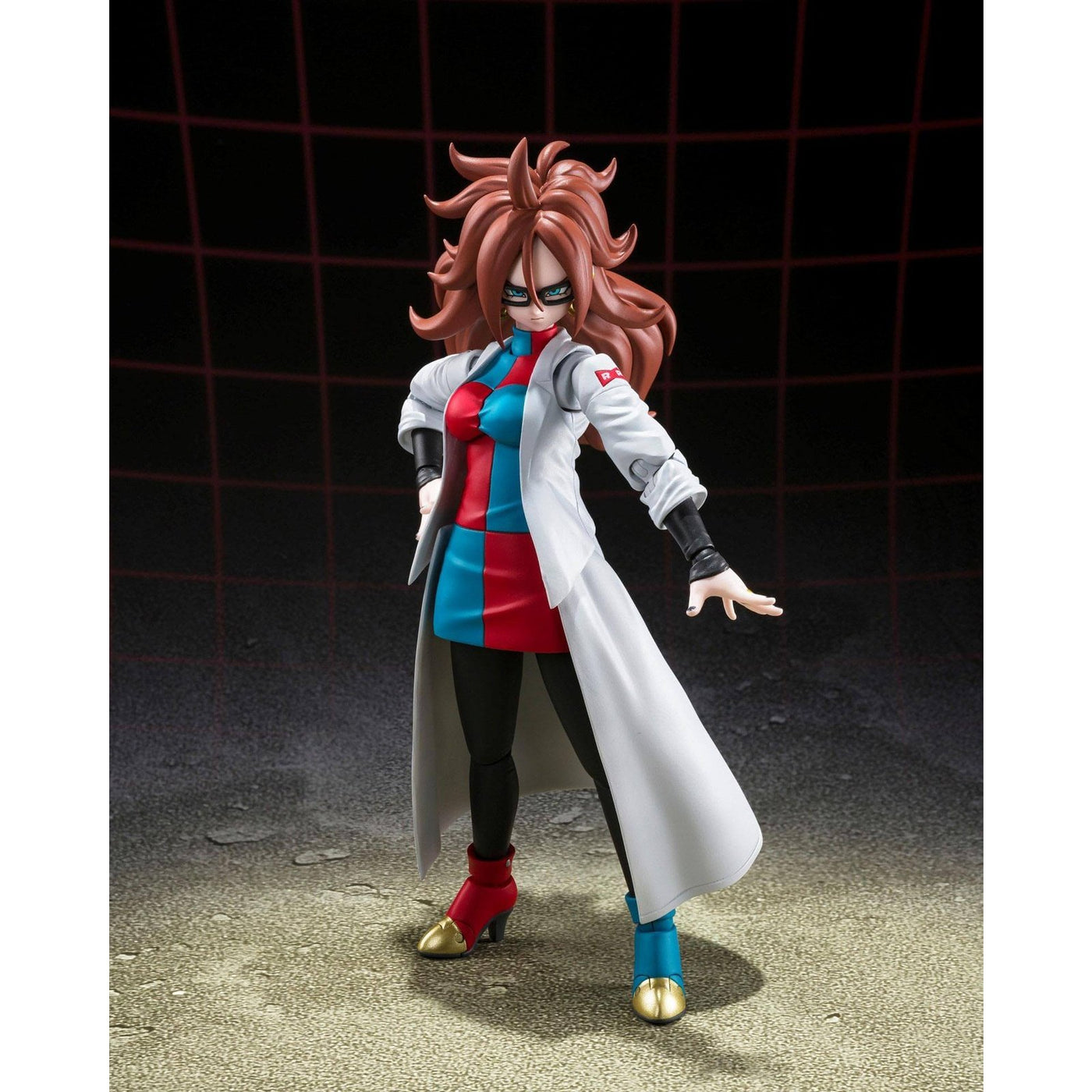 Dragon Ball FighterZ S.H. Figuarts Action Figure Android 21 (Lab Coat) 15cm - Action Figures - Bandai Tamashii Nations - Hobby Figures UK