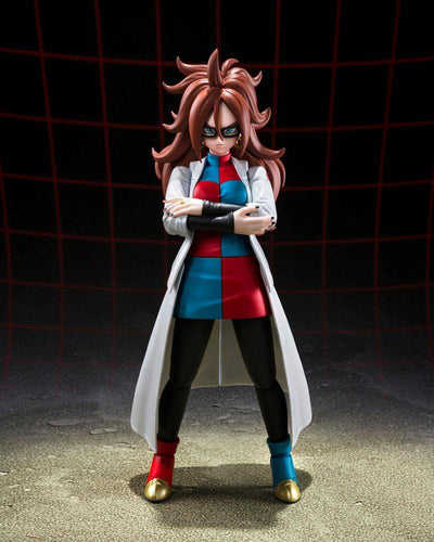 Dragon Ball FighterZ S.H. Figuarts Action Figure Android 21 (Lab Coat) 15cm - Action Figures - Bandai Tamashii Nations - Hobby Figures UK
