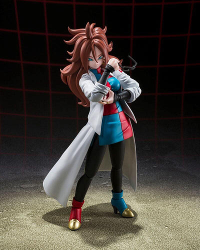 Dragon Ball FighterZ S.H. Figuarts Action Figure Android 21 (Lab Coat) 15cm - Action Figures - Bandai Tamashii Nations - Hobby Figures UK