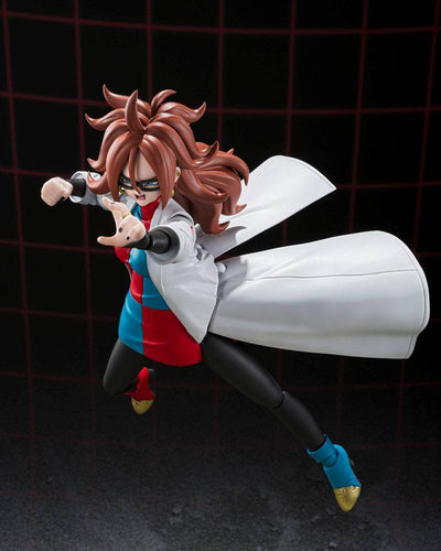 Dragon Ball FighterZ S.H. Figuarts Action Figure Android 21 (Lab Coat) 15cm - Action Figures - Bandai Tamashii Nations - Hobby Figures UK