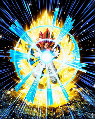 Dragon Ball GT FiguartsZERO PVC Statue Super Saiyan 4 Gogeta Extra Battle Tamashii Web Exclusive 24cm - Scale Statue - Bandai Tamashii Nations - Hobby Figures UK