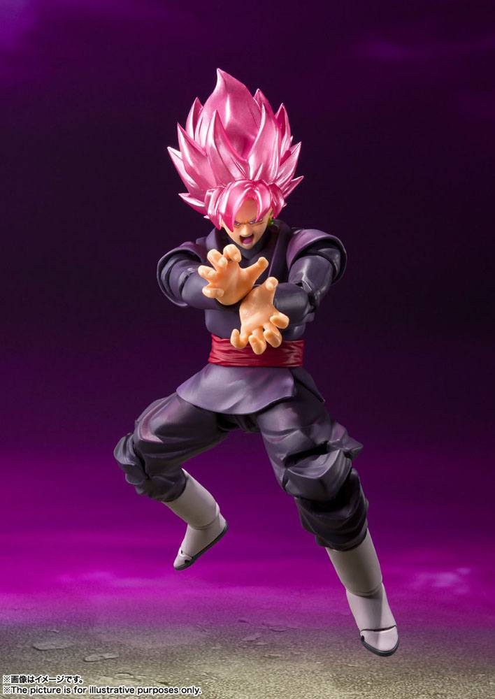 Dragon Ball Super S.H. Figuarts Action Figure Goku Black - Super Saiyan Rose 14cm - Action Figures - Bandai Tamashii Nations - Hobby Figures UK