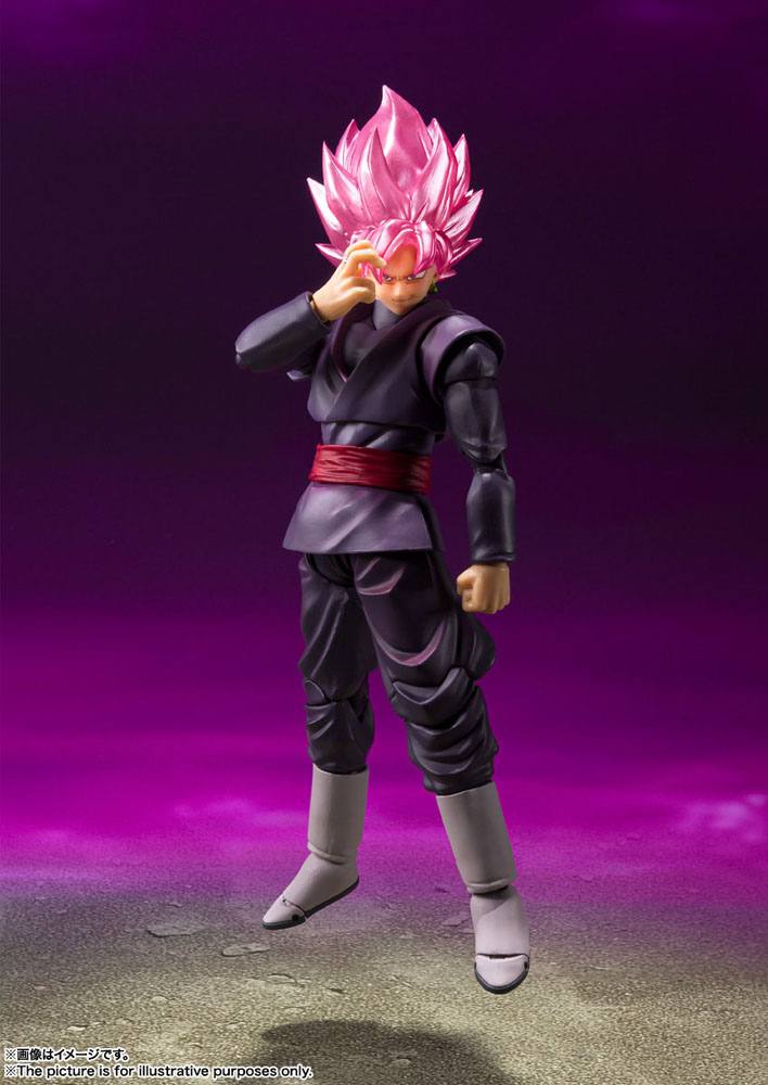 Dragon Ball Super S.H. Figuarts Action Figure Goku Black - Super Saiyan Rose 14cm - Action Figures - Bandai Tamashii Nations - Hobby Figures UK