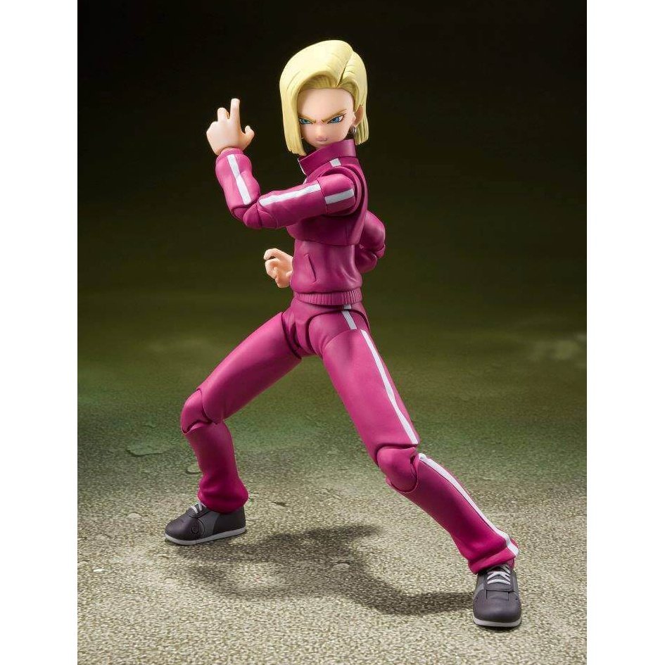 Dragon Ball Super S.H. Figuarts Action Figure Android 18 (Universe Survival Saga) 14cm - Action Figures - Bandai Tamashii Nations - Hobby Figures UK