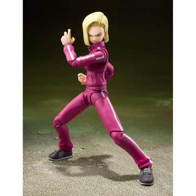 Dragon Ball Super S.H. Figuarts Action Figure Android 18 (Universe Survival Saga) 14cm - Action Figures - Bandai Tamashii Nations - Hobby Figures UK