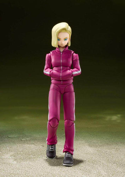 Dragon Ball Super S.H. Figuarts Action Figure Android 18 (Universe Survival Saga) 14cm - Action Figures - Bandai Tamashii Nations - Hobby Figures UK