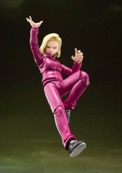 Dragon Ball Super S.H. Figuarts Action Figure Android 18 (Universe Survival Saga) 14cm - Action Figures - Bandai Tamashii Nations - Hobby Figures UK