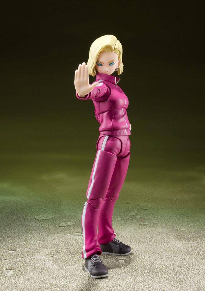 Dragon Ball Super S.H. Figuarts Action Figure Android 18 (Universe Survival Saga) 14cm - Action Figures - Bandai Tamashii Nations - Hobby Figures UK