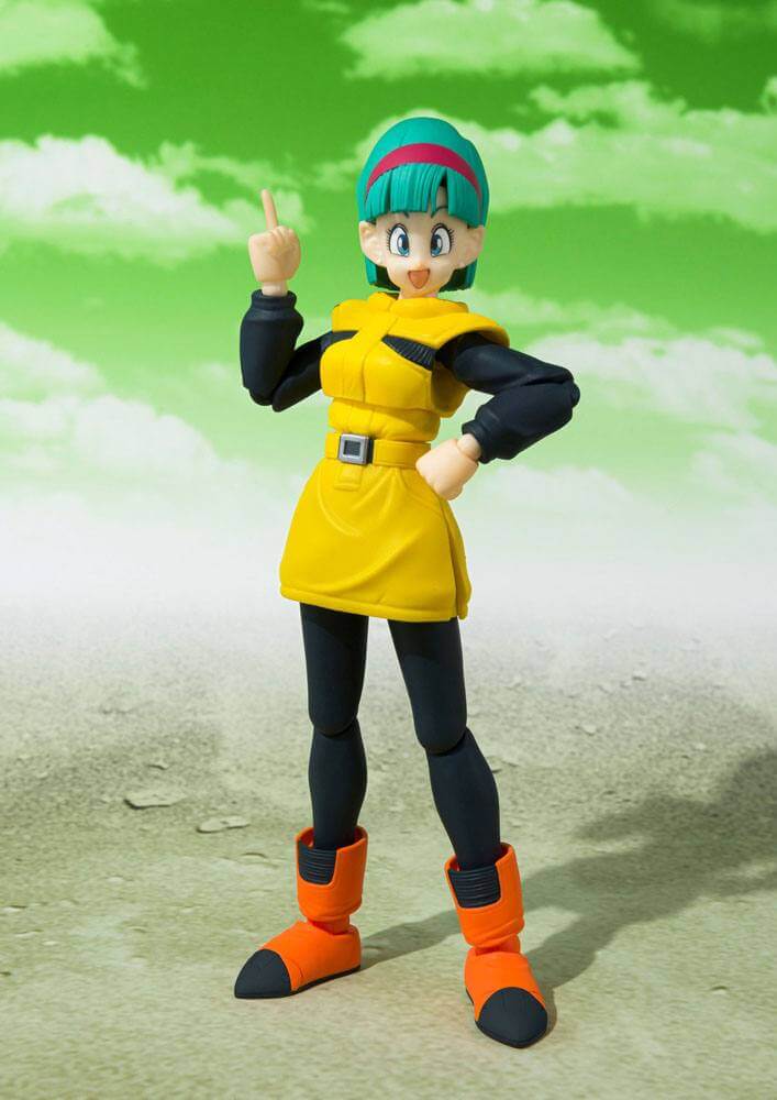 Dragon Ball Z S.H. Figuarts Action Figure Bulma Journey to Planet Namek 14cm - Action Figures - Bandai Tamashii Nations - Hobby Figures UK