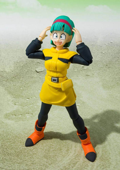 Dragon Ball Z S.H. Figuarts Action Figure Bulma Journey to Planet Namek 14cm - Action Figures - Bandai Tamashii Nations - Hobby Figures UK