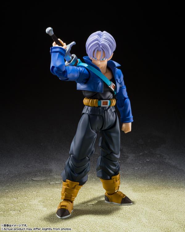 Dragon Ball Z S.H. Figuarts Action Figure Super Saiyan Trunks Boy From The Future 16cm - Action Figures - Bandai Tamashii Nations - Hobby Figures UK
