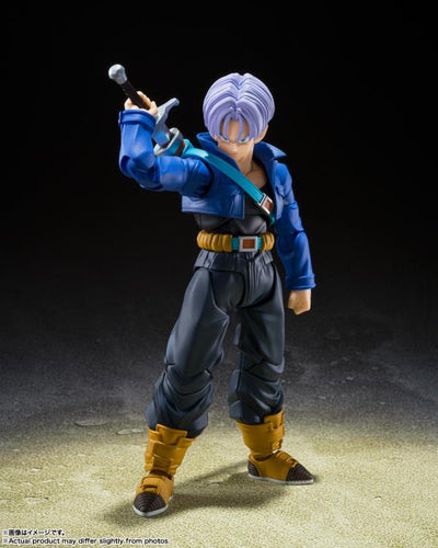 Dragon Ball Z S.H. Figuarts Action Figure Super Saiyan Trunks Boy From The Future 16cm - Action Figures - Bandai Tamashii Nations - Hobby Figures UK
