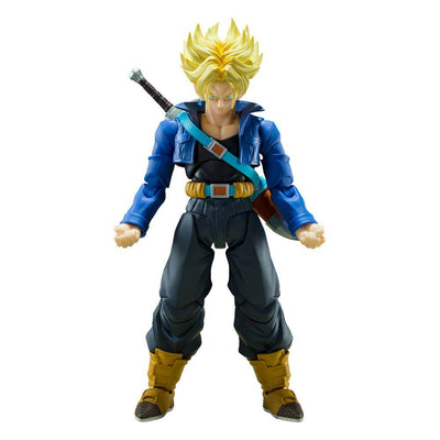 Dragon Ball Z S.H. Figuarts Action Figure Super Saiyan Trunks Boy From The Future 16cm - Action Figures - Bandai Tamashii Nations - Hobby Figures UK