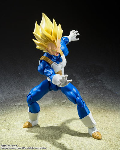 Dragon Ball Z S.H. Figuarts Action Figure Super Saiyan Vegeta Awakened 15cm - Action Figures - Bandai Tamashii Nations - Hobby Figures UK