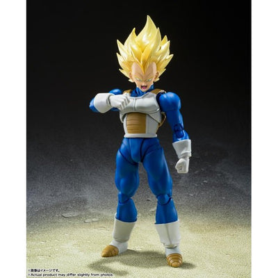 Dragon Ball Z S.H. Figuarts Action Figure Super Saiyan Vegeta Awakened 15cm - Action Figures - Bandai Tamashii Nations - Hobby Figures UK