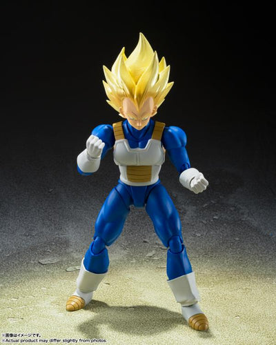 Dragon Ball Z S.H. Figuarts Action Figure Super Saiyan Vegeta Awakened 15cm - Action Figures - Bandai Tamashii Nations - Hobby Figures UK