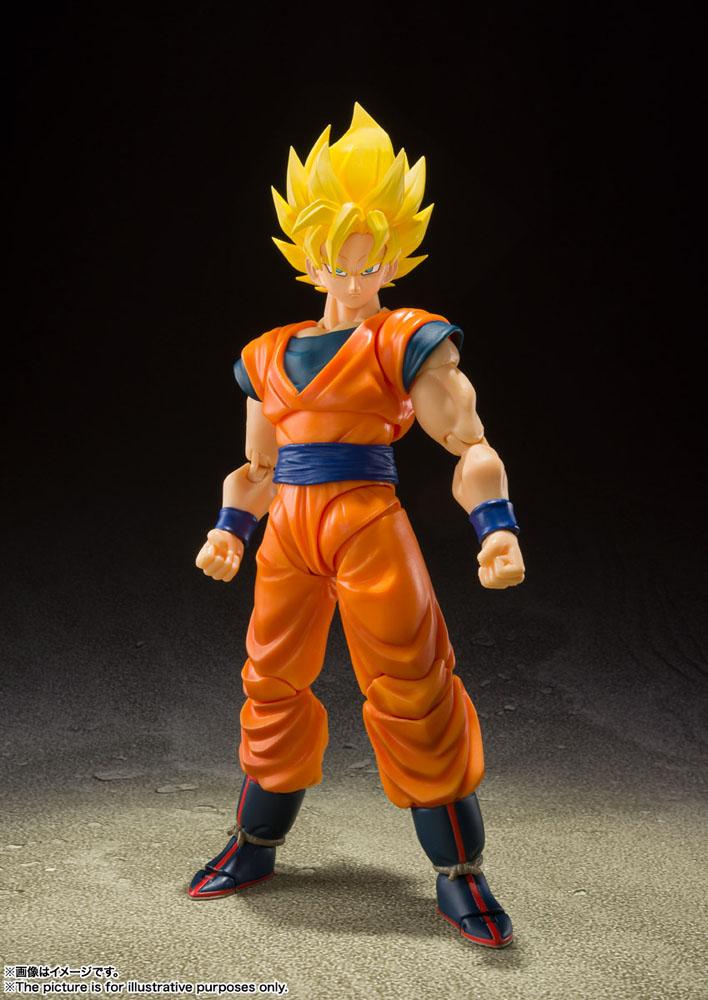 Dragonball Z S.H. Figuarts Action Figure Super Saiyan Full Power Son Goku 14cm - Action Figures - Bandai Tamashii Nations - Hobby Figures UK