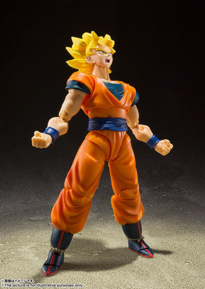 Dragonball Z S.H. Figuarts Action Figure Super Saiyan Full Power Son Goku 14cm - Action Figures - Bandai Tamashii Nations - Hobby Figures UK