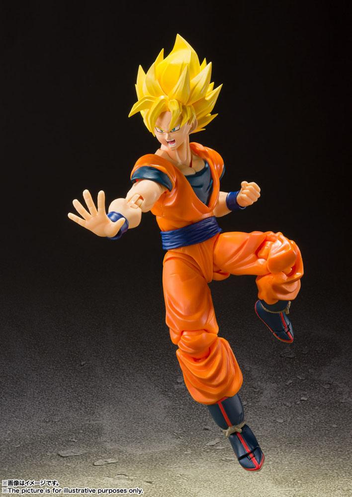 Dragonball Z S.H. Figuarts Action Figure Super Saiyan Full Power Son Goku 14cm - Action Figures - Bandai Tamashii Nations - Hobby Figures UK