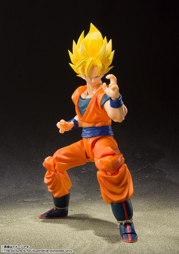 Dragonball Z S.H. Figuarts Action Figure Super Saiyan Full Power Son Goku 14cm - Action Figures - Bandai Tamashii Nations - Hobby Figures UK