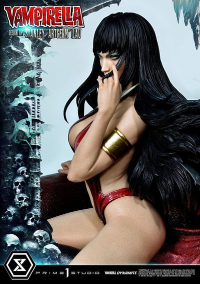 Dynamite Entertainment Statue 1/3 Vampirella Design by Stanley Artgerm Lau Bonus Version 55cm - Scale Statue - Prime 1 Studio - Hobby Figures UK