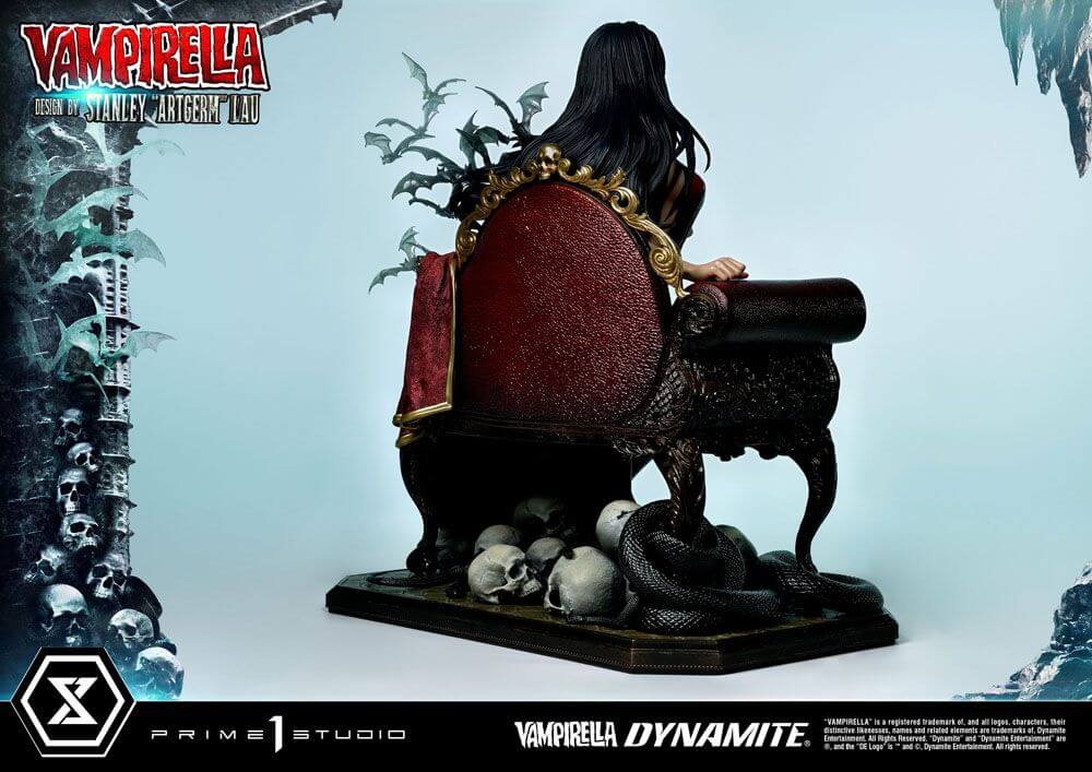 Dynamite Entertainment Statue 1/3 Vampirella Design by Stanley Artgerm Lau Bonus Version 55cm - Scale Statue - Prime 1 Studio - Hobby Figures UK