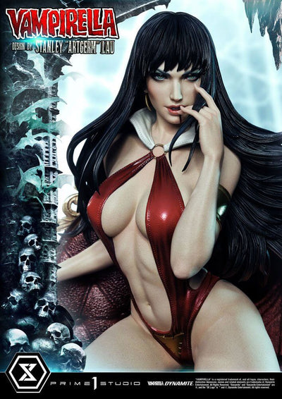 Dynamite Entertainment Statue 1/3 Vampirella Design by Stanley Artgerm Lau Bonus Version 55cm - Scale Statue - Prime 1 Studio - Hobby Figures UK
