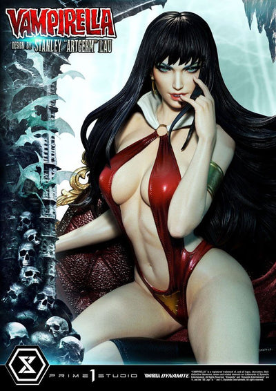 Dynamite Entertainment Statue 1/3 Vampirella Design by Stanley Artgerm Lau Bonus Version 55cm - Scale Statue - Prime 1 Studio - Hobby Figures UK