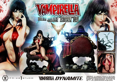 Dynamite Entertainment Statue 1/3 Vampirella Design by Stanley Artgerm Lau Bonus Version 55cm - Scale Statue - Prime 1 Studio - Hobby Figures UK