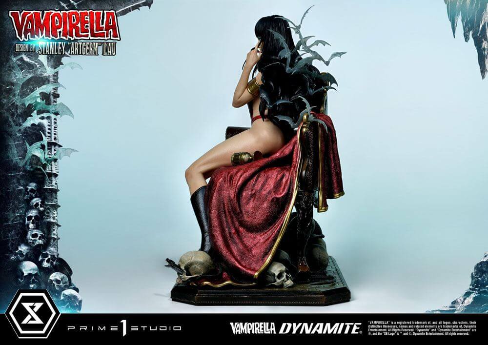 Dynamite Entertainment Statue 1/3 Vampirella Design by Stanley Artgerm Lau Bonus Version 55cm - Scale Statue - Prime 1 Studio - Hobby Figures UK