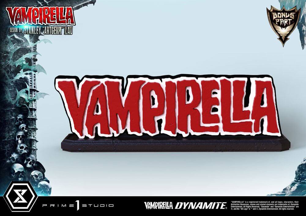 Dynamite Entertainment Statue 1/3 Vampirella Design by Stanley Artgerm Lau Bonus Version 55cm - Scale Statue - Prime 1 Studio - Hobby Figures UK